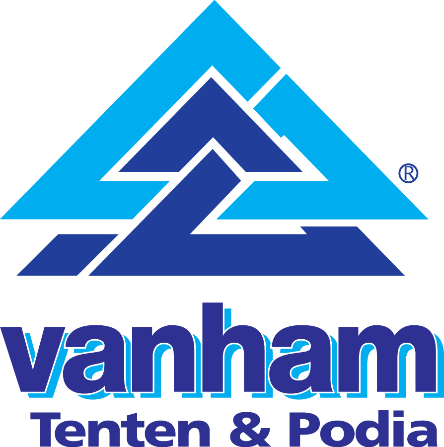 Logo Van Ham Tenten & Podia vierkant